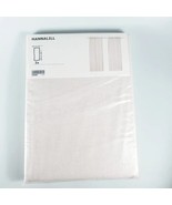 Ikea HANNALILL Curtains 2 Panels Pale Light Pink 57"x 98" 100% Cotton NEW 13867 - $69.66
