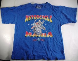 Ringling Bros. Barnum &amp; Bailey &quot;Motorcycle Mania&quot; Boys M (10-12) Blue T-Shirt - £4.74 GBP