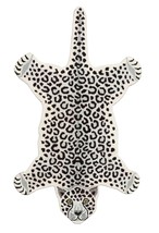 Rug USA Leopard Skin Shape 3&#39;x5&#39; ft Handmade Tufted 100% wool Area Rugs &amp; Carpet - £94.17 GBP