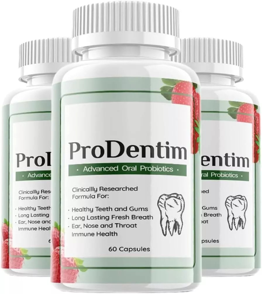 3-Pack Prodentim for Gums and Teeth Health Prodentim Dental Formula 180 ... - $58.99