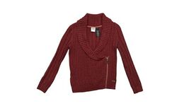 Harley Davidson Womens Sz S Red Shawl Collar Cardigan Sweater Asymmetric... - €25,24 EUR