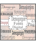 Demogorgon Fonts Digital - £0.98 GBP