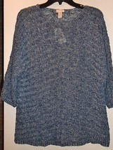 Chico&#39;s Teddie Texture Pullover Sweater Nwt Chicos 2 M/L - £15.98 GBP