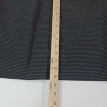 Kasper Women's Black With Yellow Dots Rear Zipper Pull-On Skirt Size 8 image 4