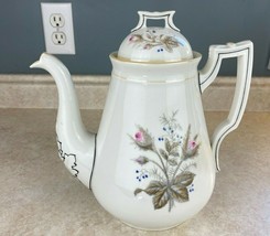  F. French Porcelain 8 cup Coffee Pot  - £14.75 GBP