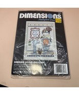 Dimensions 1992 Cross Stitch Kit Welcome to Our Reading Room Bathroom Ca... - $236.99 MXN