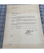 Vintage Letter H. J. Lutcher Stark Orange Texas Signed W. B. Simmons 1935 - €39,73 EUR