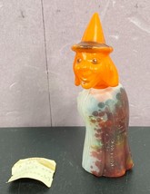 Rosen Halloween Witch Blow mold Candy Container Full Vintage Read - $39.59