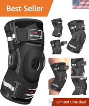 Professional Knee Brace for Knee Pain, Hinged Knee Support with Patented... - $136.37