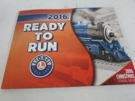 LIONEL 2016 READY TO RUN TRAIN CATALOG CHRISTMAS 195 PAGES  LotD - $4.60