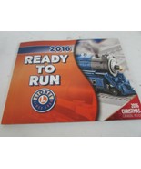 LIONEL 2016 READY TO RUN TRAIN CATALOG CHRISTMAS 195 PAGES  LotD - $89.65 MXN