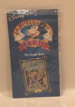 NEW Disney Store 12 Months of Magic 2002 Movie Poster The Jungle Book lapel Pin - £15.45 GBP