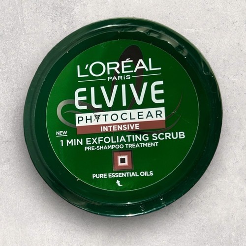 1 x L&#39;Oreal Elvive Phytoclear 1 Min Exfoliating Scrub PreShampoo Treatme... - $24.74