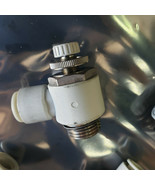 (26 pcs) SMC AS4201F-U04-12 1/2&quot; PNEUMATIC FLOW CONTROL VALVE NEW LOT 26... - $96.48