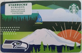 Starbucks 2022 Seattle Seahawks Recyclable Collectible Gift Card NEW - £2.34 GBP