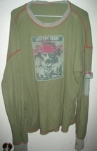 Dragonfly Clothing Eastern Front Japanese Kamikaze Pilot Green Thermal Sweater L - £23.43 GBP
