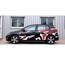 DIY Decoration Creative Car Body Stickers Racing Car Both Sides Decals  Wrap Vin - £133.42 GBP