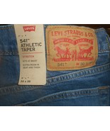 Levi&#39;s 541 Mens Blue Size 30x30 Athletic Taper Leg Stretch 69.50=origina... - £25.71 GBP