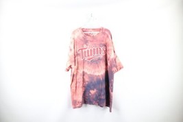 Vintage Majestic Mens 2XL XXL Acid Wash Kubel Minnesota Twins Baseball T-Shirt - £23.29 GBP