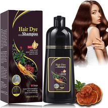 Natural Brown Hair Dye Shampoo for Women Magic Instant 3 in 1 Hair Color - £27.36 GBP