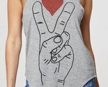 Chaser Triblend Muscle Tank Peace And Love Size XS - €35,59 EUR