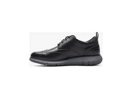 Nunn Bush Stance Wingtip Oxford Walking Shoes Lightweight Black Multi 85055-009 image 4