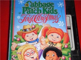 Cabbage Patch Kids First Christmas 1991 VHS Tape Good Condition - £7.07 GBP