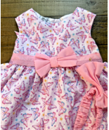 D&#39;chavito Brand 2PC Outfit Dress Size 18 Months Multi Pink Color Butterf... - $16.45 CAD