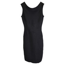 Herve Leger Mini Off-Shoulder Bandage Dress In Rayon Women Black Xs - $148.20