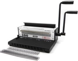 Rayson Td-1500B34 Binding Machine With Sq\. Size Holes, 3:1 Pitch Wire-O... - £243.72 GBP
