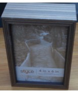 Ty Pennington Style 4x6 Block Style Frame - BRAND NEW - NICE VENEER WOOD... - $23.00 CAD
