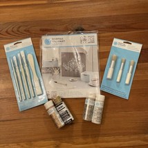 Martha Stewart Stencil Lot with Paint and Brushes New Old Stock - $20.00