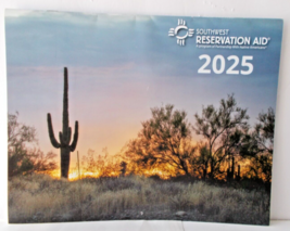 Southwest Reservation Aid 2025 Calendar Partnership Native Americans Pwna - $9.89