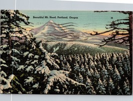 Beautiful Mt. Hood Portland Oregon Postcard PC130 - £3.94 GBP