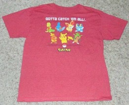 Boys Shirts 3 Pc Blue Cat Red Pokemon Blue Pizza Short Sleeve Crewneck T... - £6.22 GBP