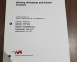 API 1104 21st Edition Welding of Pipelines and Related Facilities - $179.00