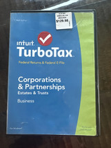 Turbo Tax 2016 Business Corporation Partnership Estate & Trust Cd Business Intuit - £47.08 GBP