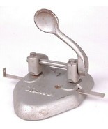 MARVEL Hole Punch-Wilson Jones Co Chicago-Adjustable 2 Hole-USA-Solid Me... - $16.82