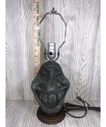 Tiki Lamp Big Tooth Smiling￼ Pool House Cabana Totem Bar Lamp 18” - £39.16 GBP