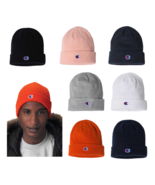 CHAMPION Knit Beanie - Ribbed Winter Hat - Outdoor Toboggan Ski Sports S... - $9.99