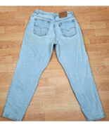 Vtg Levis 551 Jeans Womens 14 M Relaxed Fit Mom Jeans Pants 32x30 Light ... - €44,49 EUR