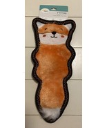 Zippy Paws Z Stitch Skinny Peltz Fox Squeaky Dog Toy ZP880 - $12.65