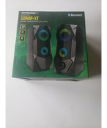 Soundlogic Bluetooth Sonar-XT Gaming Speakers with LED Lights *Read* - $455.47 MXN