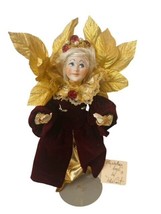 Filis Coit Signed Art Doll Vtg Colorado Artist Figure Elizabethan Fairy Queen - £100.48 GBP