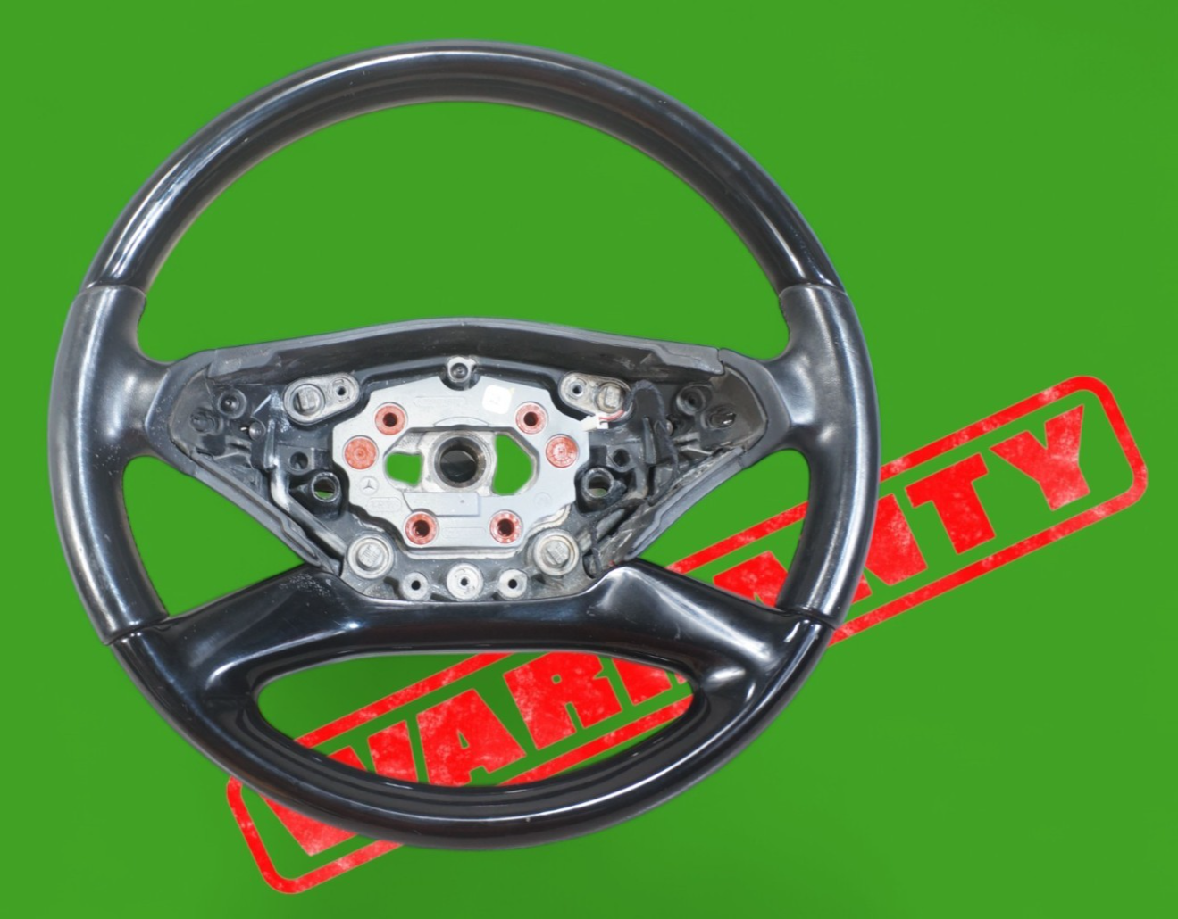 10-13 Mercedes W221 S550 CL550 S400 Steering Wheel Black w Black OEM - $159.00