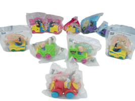 Lot 10 Collectible Happy Meal Toys All Sealed 1990&#39;s Kids Toys Vehicles Animals - £7.63 GBP