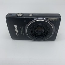 Canon PowerShot ELPH 150 IS Digital Camera Black For Parts Untested. - $49.49
