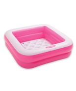 Intex Square Baby Pool - Pink - £19.66 GBP