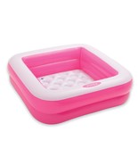 Intex Square Baby Pool - Pink - £18.02 GBP