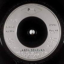 Jason Donovan - When You Come Back To Me / (Instrumental) [7" 45] UK Import PS image 2